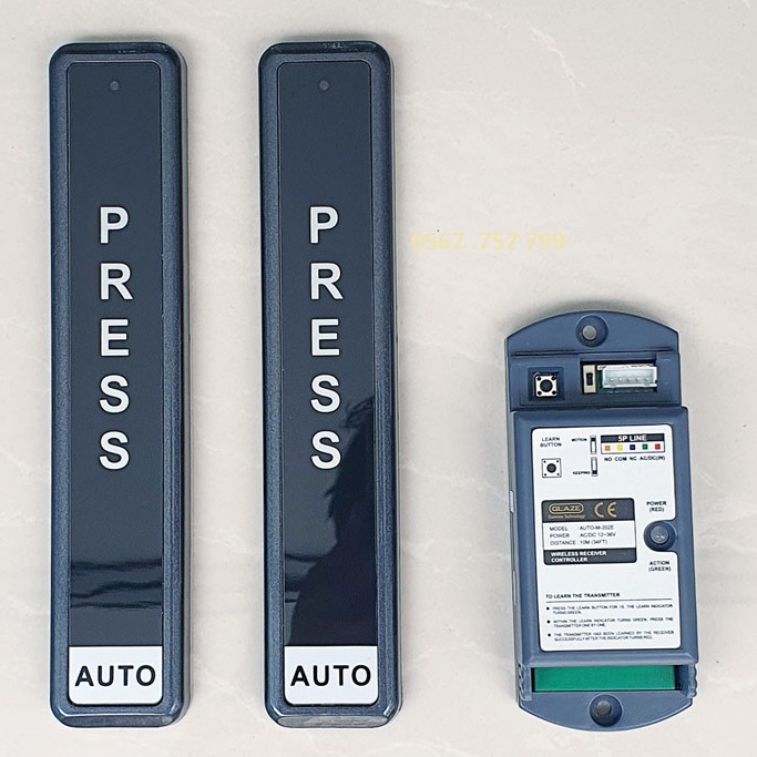 nut dong mo khong day